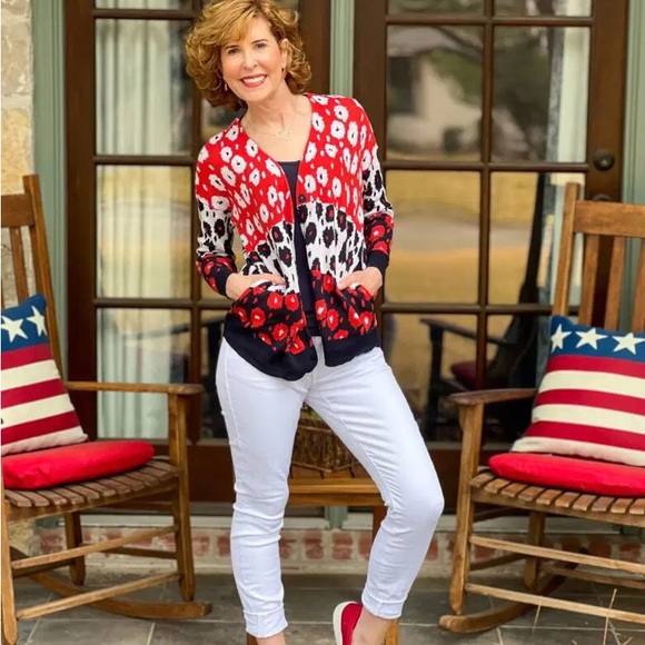 Cabi Upbeat Cardigan (style 6163) - Picture 11 of 12